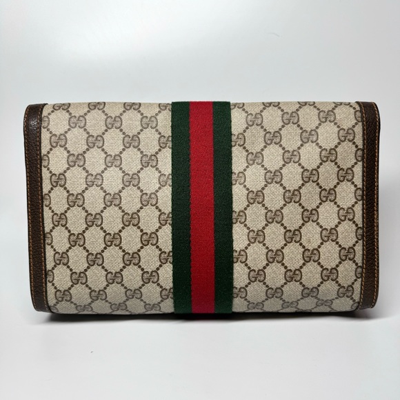 Gucci Ophidia Sherry Line Supreme GG Monogram Clutch Crossbody Bag - Picture 4 of 14